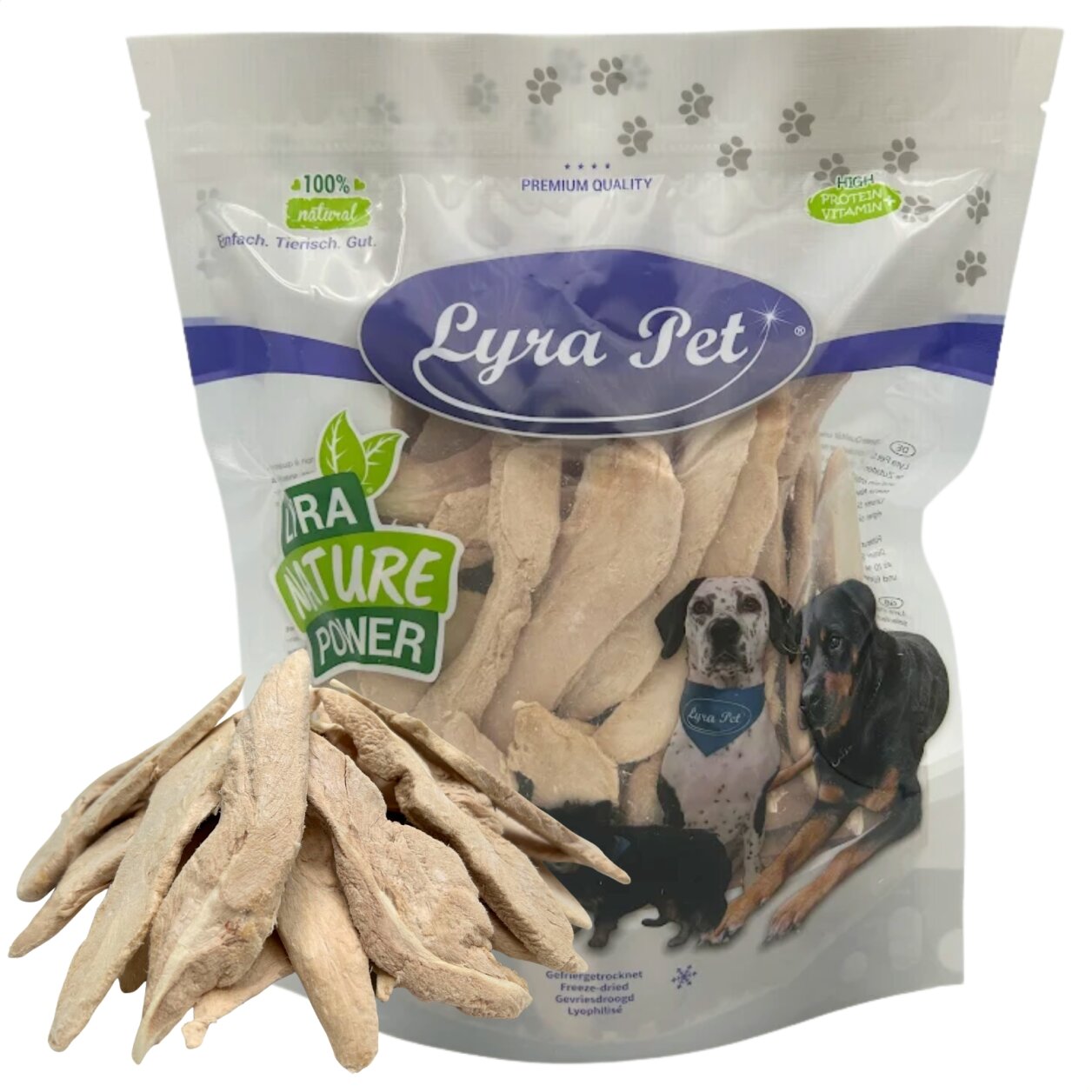 200 g Lyra Pet® Entenbrust gefriergetrocknet von Lyra Pet GmbH