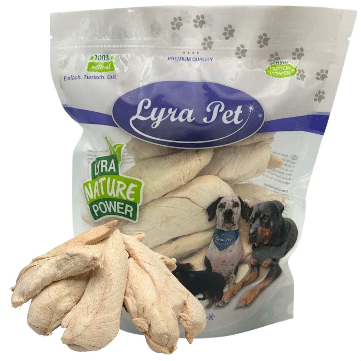 200 g Lyra Pet® Hühnerbrust gefriergetrocknet von Lyra Pet GmbH