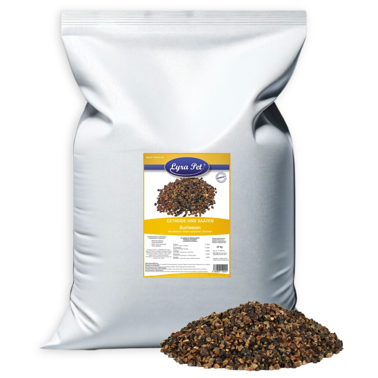 25 kg Lyra Pet® Buchweizen von Lyra Pet GmbH