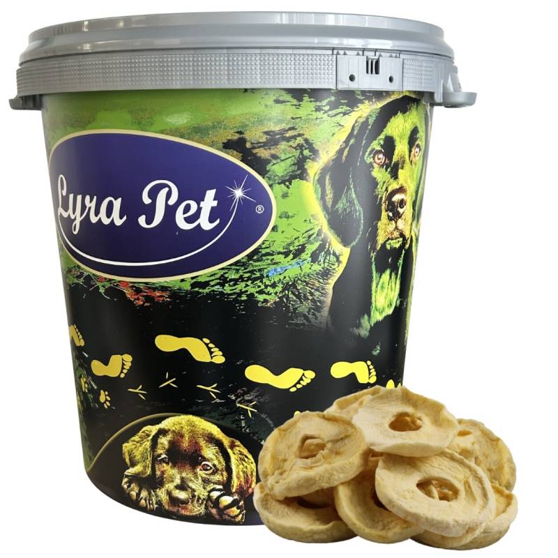 5 kg Lyra Pet® Äpfel getrocknet in 30 L Tonne von Lyra Pet GmbH