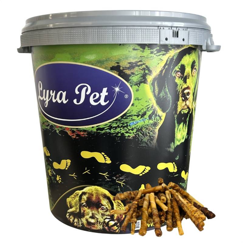 5 kg Lyra Pet® Büffelsticks mit Rindfleischstreifen in 30 L Tonne von Lyra Pet GmbH