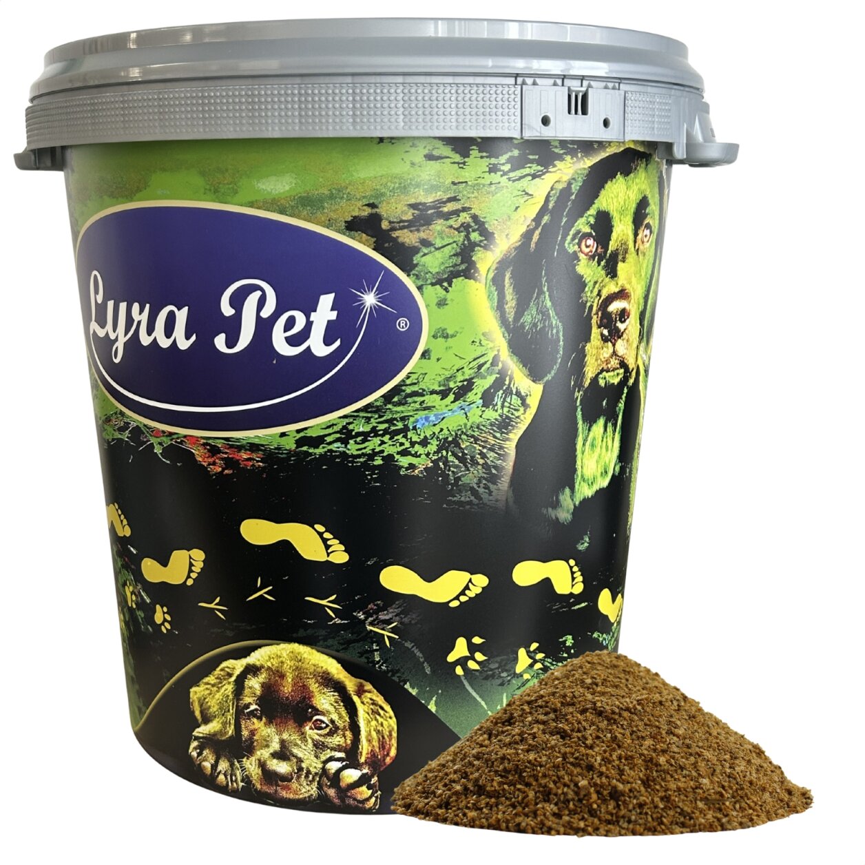 5 kg Lyra Pet® Daphnien (Wasserflöhe) getrocknet in 30 L Tonne von Lyra Pet GmbH