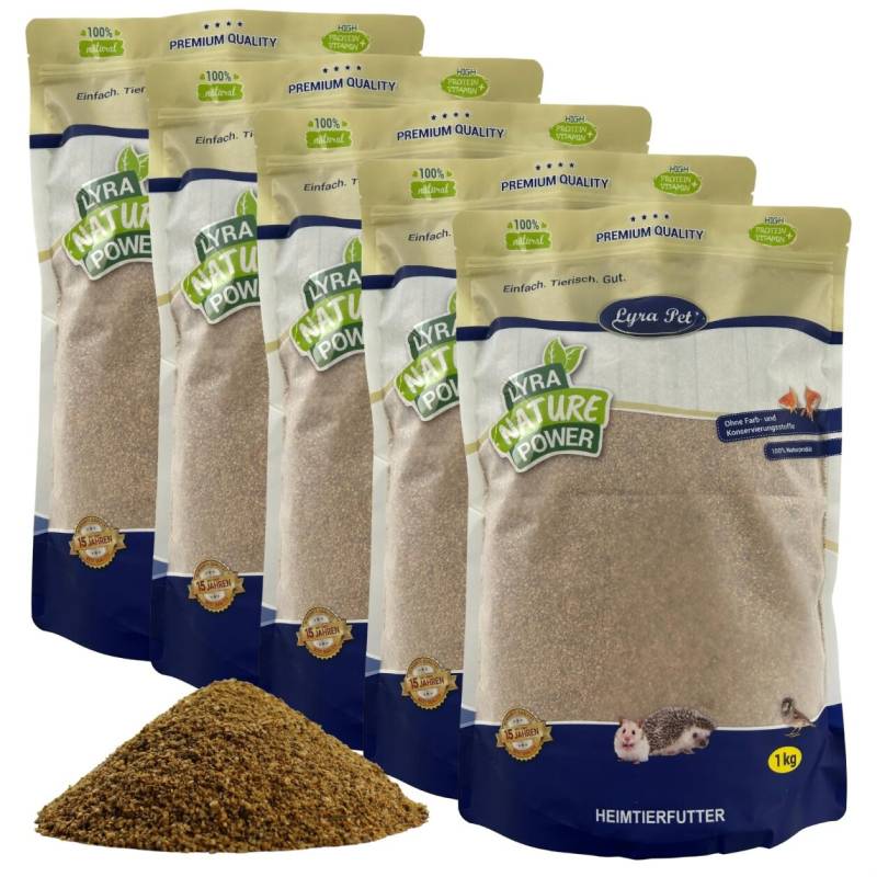 5 kg Lyra Pet® Daphnien (Wasserflöhe) getrocknet von Lyra Pet GmbH