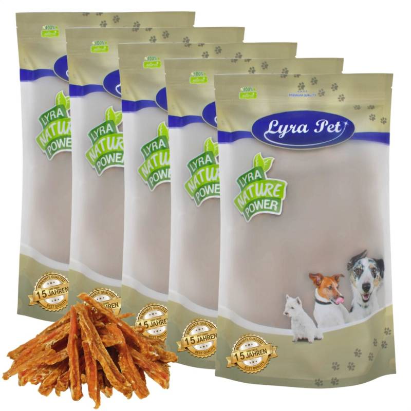 5 kg Lyra Pet® Hühnerbruststreifen von Lyra Pet GmbH