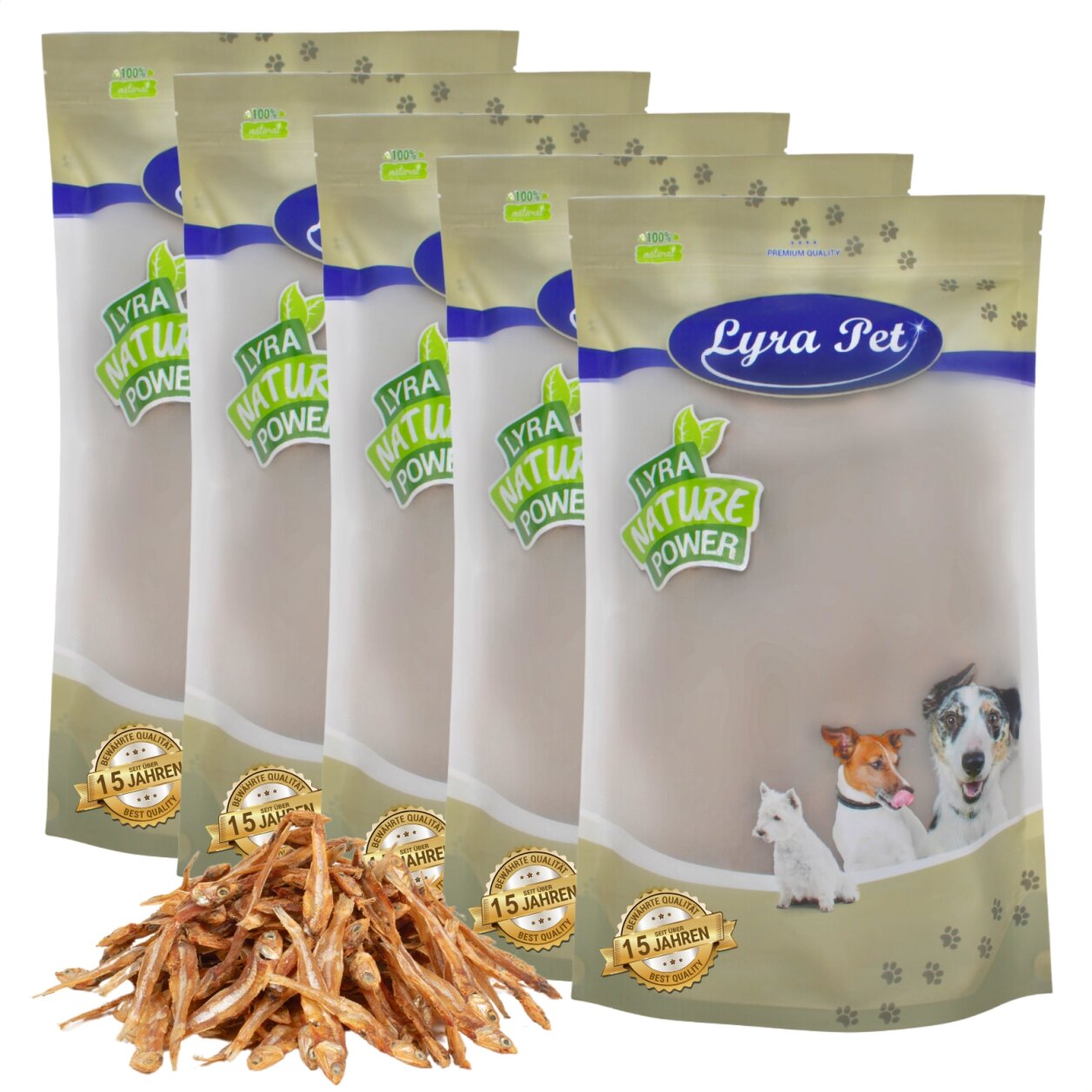 5 kg Lyra Pet® Kleine Fische von Lyra Pet GmbH