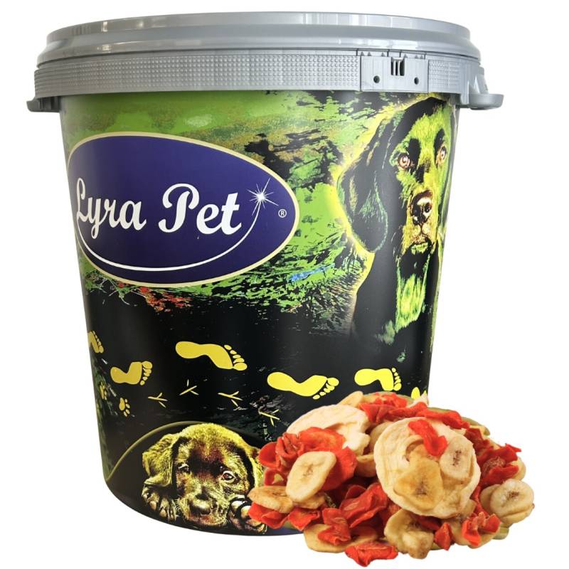 5 kg Lyra Pet® Obst-Gemüse-Mix getrocknet in 30 L Tonne von Lyra Pet GmbH