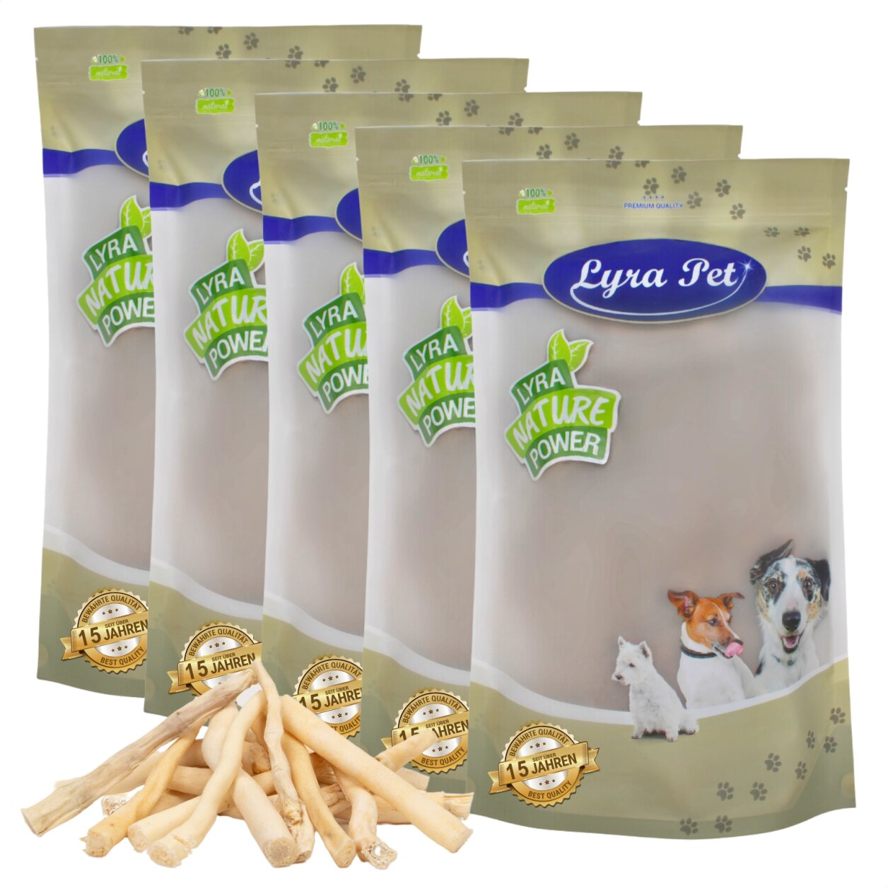 5 kg Lyra Pet® Ochsenschwanz weiß von Lyra Pet GmbH