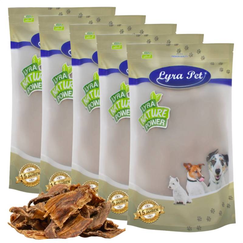 5 kg Lyra Pet® Rinderdörrfleisch Chips von Lyra Pet GmbH