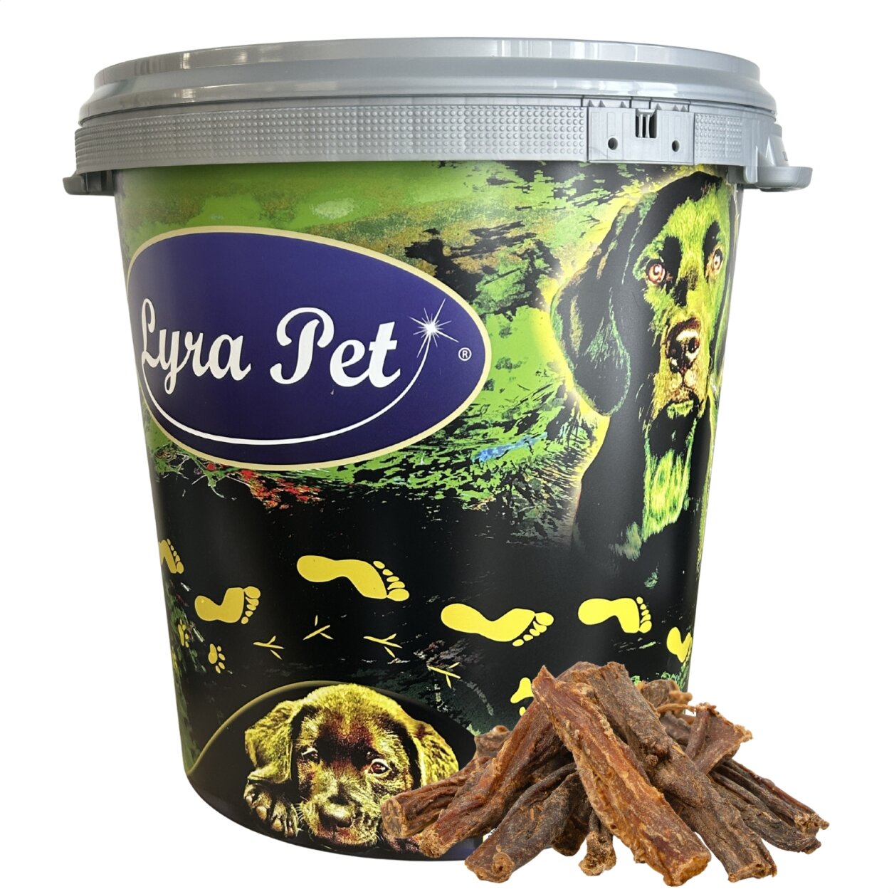 5 kg Lyra Pet® Rinderdörrfleisch in 30 L Tonne von Lyra Pet GmbH