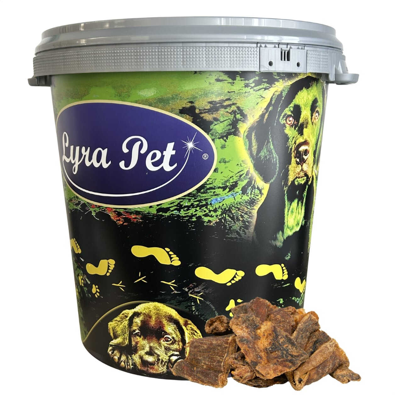 5 kg Lyra Pet® Rinderherz in 30 L Tonne von Lyra Pet GmbH