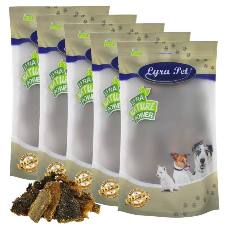 5 kg Lyra Pet® Rinderpansen klein von Lyra Pet GmbH