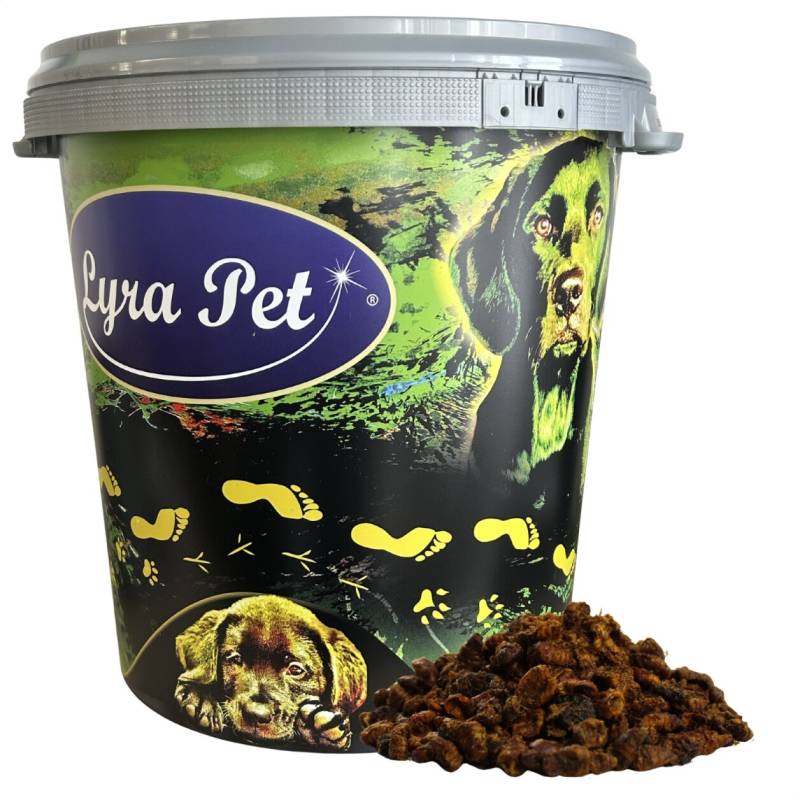 5 kg Lyra Pet® Seidenraupen getrocknet in 30 L Tonne von Lyra Pet GmbH