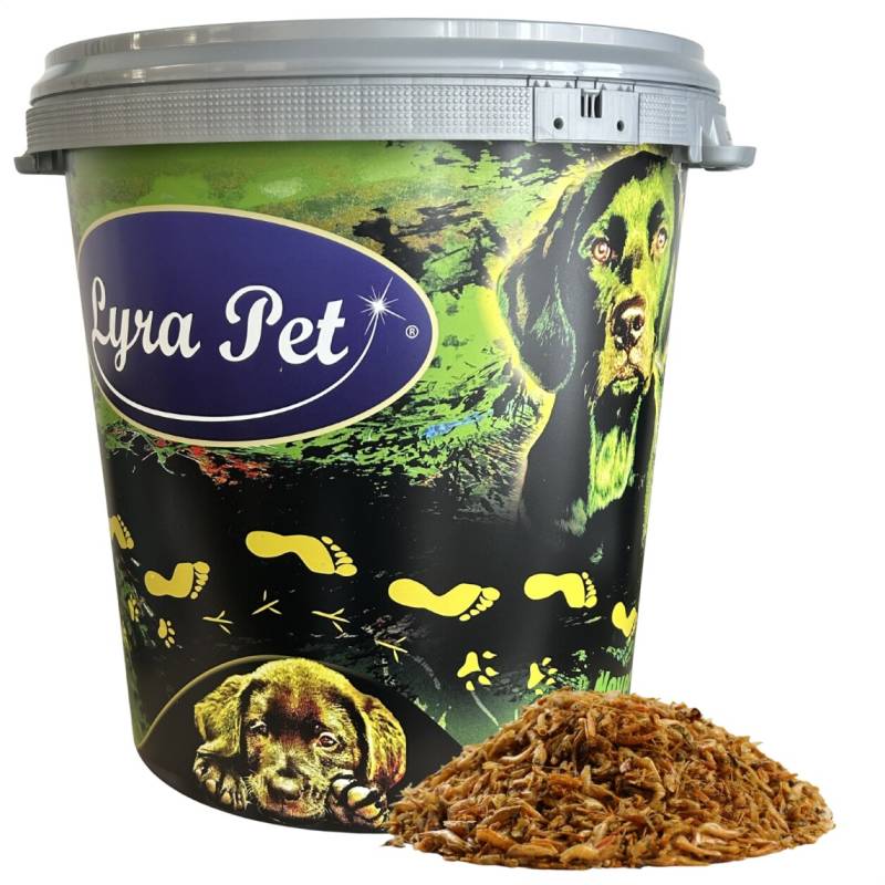 5 kg Lyra Pet® Shrimps getrocknet in 30 L Tonne von Lyra Pet GmbH