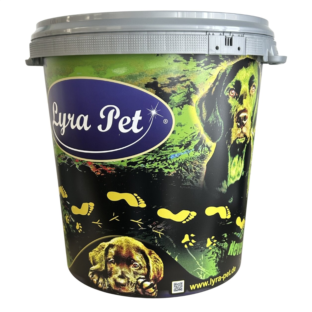 Lyra Pet® 30 L Futtertonne Design Tonne Aurelia Art - Limited Edition von Lyra Pet GmbH