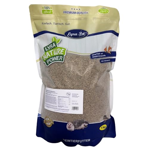 Lyra Pet® 1 kg Daphnien getrocknet | Sonnengetrocknete Wasserflöhe als Tierfutter | Reich an Proteinen & ungesättigten Fettsäuren | Natürliches, artgerechtes Futter für Vögel, Fische & Amphibien von Lyra Pet
