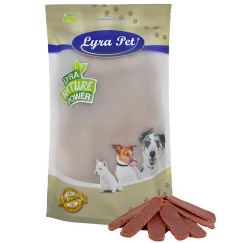 Lyra Pet® 1 kg Entenmedaillons Medaillons aus Entenfleisch Hundefutter Snack fettarm schonend getrocknet Leckerli Kausnack Kauartikel für Hunde Kauspaß von Lyra Pet