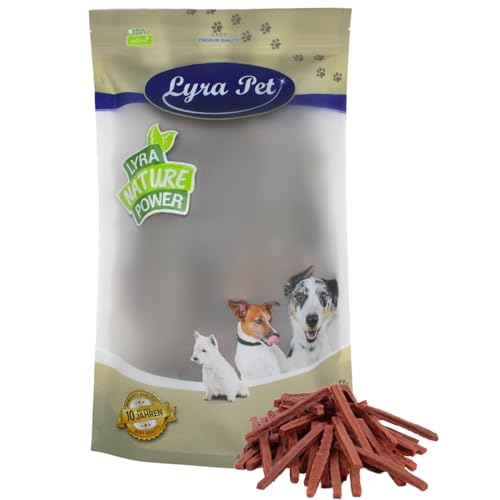 Lyra Pet® 1 kg Lammdörrfleisch Hundefutter Snack fettarm schonend getrocknet getrocknet Leckerli Kausnack Kauartikel für Hunde Kauspaß von Lyra Pet