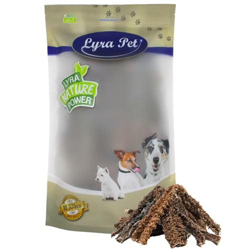 Lyra Pet® 1 kg Lammpansen 1000 g Kausnack Hundefutter Pansen Kauartikel von Lyra Pet