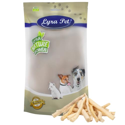 Lyra Pet® 1 kg Ochsenschwanz weiß wie Ochsenziemer Kauartikel Hunde von Lyra Pet