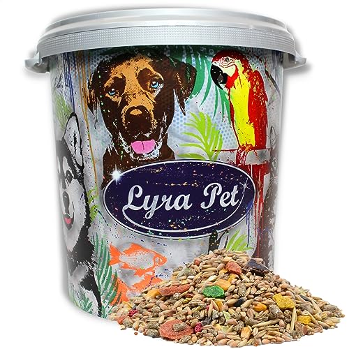 Lyra Pet® 10 kg Kaninchenfutter Nagerfutter Hasenfutter Kaninchen in 30 L Tonne von Lyra Pet