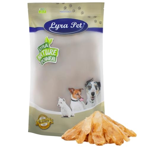 Lyra Pet® 10 kg Kaninchenohren 10000 g Hasenohren luftgetrocknet Kauartikel Hundefutter von Lyra Pet