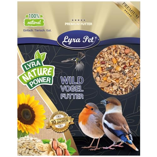 Lyra Pet® | 10 kg Streufutter aus 29 Komponenten | Wildvogelfutter für Sommer & Winter | Abwechslungsreiches Vogelfutter für Wildvögel | Mit der Extra Portion Samen & Körner | Für Alle Körnerfresser von Lyra Pet