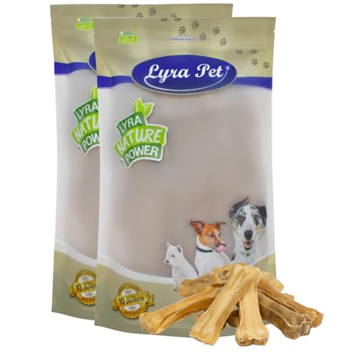 Lyra Pet® 100 Kauknochen aus Rind ca. 10 cm / 38 g Kausnack für Hunde Belohnung von Lyra Pet