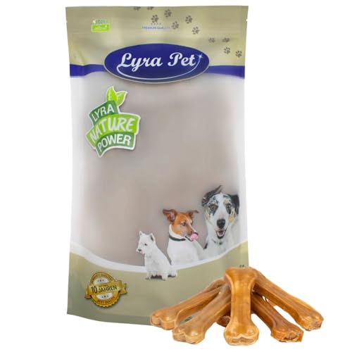 Lyra Pet® 100 Kauknochen aus Rind ca. 16 cm / 90 g Kausnack für Hunde Belohnung von Lyra Pet