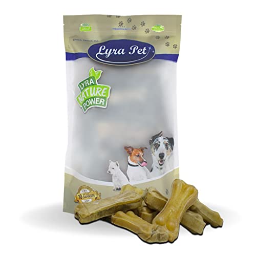 Lyra Pet® 100 Kauknochen aus Rind ca. 7 cm / 25 g Kausnack für Hunde Kauartikel von Lyra Pet