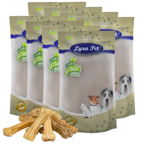 Lyra Pet® 400 Kauknochen aus Rind ca. 10 cm / 38 g Kausnack für Hunde Belohnung von Lyra Pet