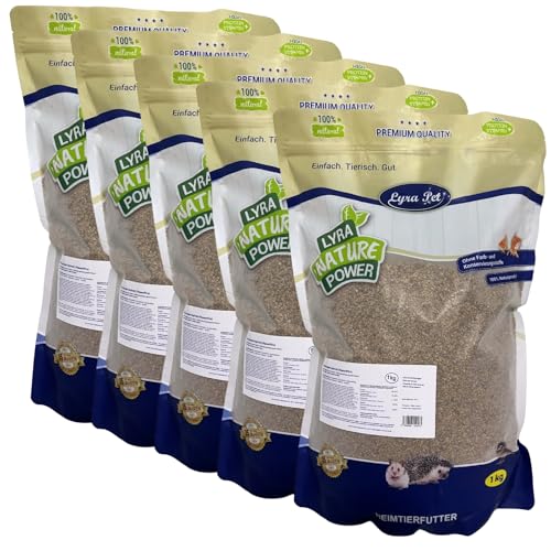 Lyra Pet® 5 kg Daphnien getrocknet | Sonnengetrocknete Wasserflöhe als Tierfutter | Reich an Proteinen & ungesättigten Fettsäuren | Natürliches, artgerechtes Futter für Vögel, Fische & Amphibien von Lyra Pet