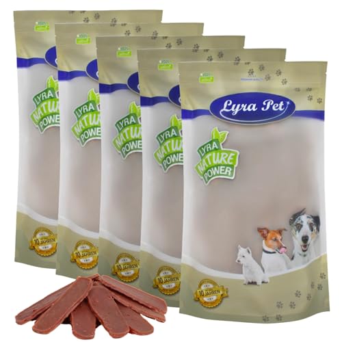 Lyra Pet® 5 kg Entenmedaillons Medaillons aus Entenfleisch Hundefutter Snack fettarm schonend getrocknet Leckerli Kausnack Kauartikel für Hunde Kauspaß von Lyra Pet