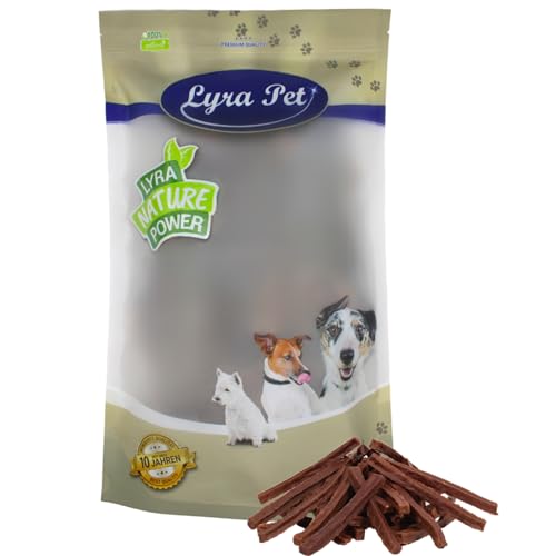 Lyra Pet® 5 kg Pferdedörrfleisch Hundefutter Snack fettarm schonend getrocknet getrocknet Leckerli Kausnack Kauartikel für Hunde Kauspaß von Lyra Pet