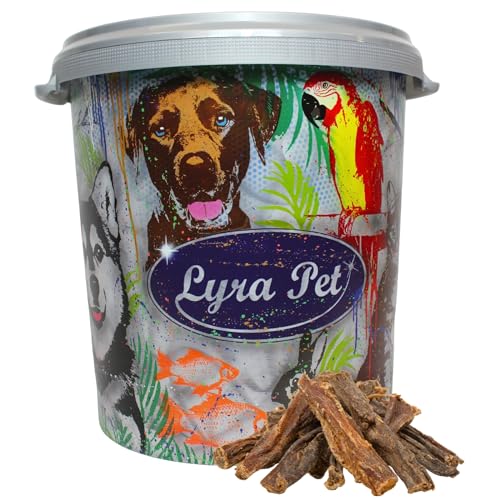 Lyra Pet® 5 kg Rinderdörrfleisch 5000 g Schlundfleisch Kausnack Belohnung in 30 L Tonne von Lyra Pet
