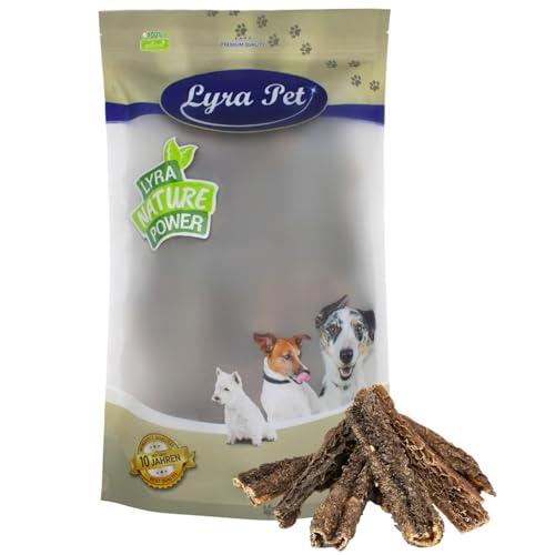 Lyra Pet® 5 kg Rinderpansen getrocknet 12-15 cm wie Blättermagen Hundefutter von Lyra Pet