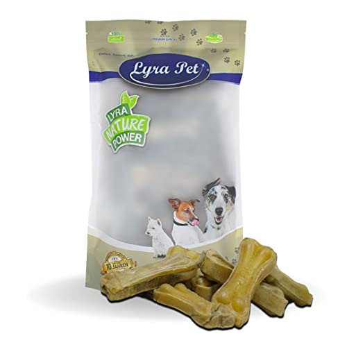 Lyra Pet® 50 Kauknochen aus Rind ca. 12 cm / 50 g Kausnack für Hunde Kauartikel von Lyra Pet