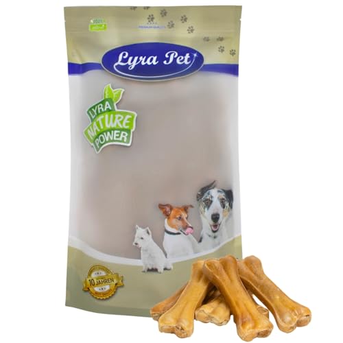 Lyra Pet® 50 Kauknochen aus Rind ca. 12 cm / 50 g Kausnack für Hunde Kauartikel von Lyra Pet