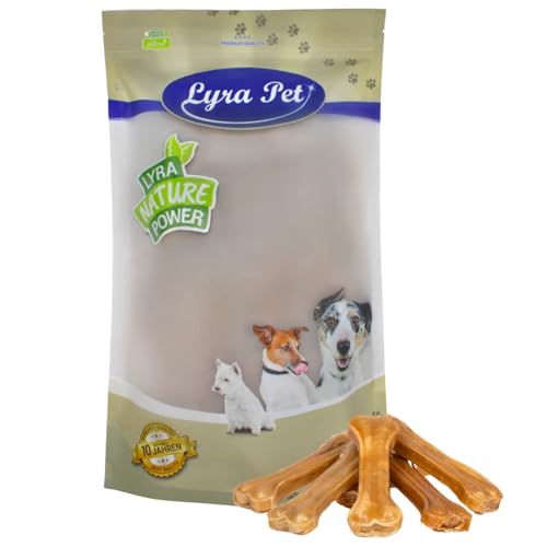 Lyra Pet® 50 Kauknochen aus Rind ca. 16 cm / 90 g Kausnack für Hunde Belohnung von Lyra Pet