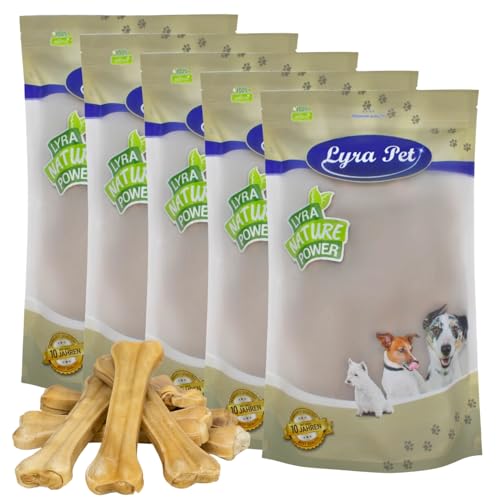 Lyra Pet® 50 Kauknochen aus Rind ca. 21 cm / 200 g Kausnack für Hunde Belohnung von Lyra Pet