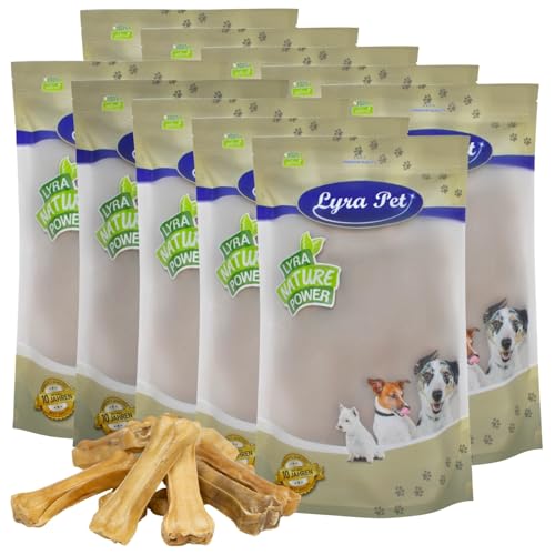 Lyra Pet® 500 Kauknochen aus Rind ca. 10 cm / 38 g Kausnack für Hunde Belohnung von Lyra Pet