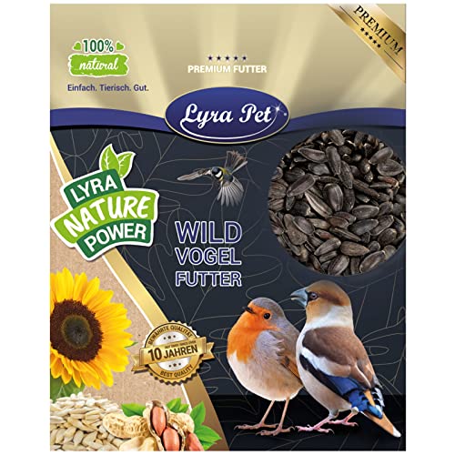 Lyra Pet® | 10 kg Sonnenblumenkerne Schwarz | Wildvogelfutter Ganzjährig | Ideal für Kleine Vögel | Vogelfutter für Gartenvögel | Mit Höchstem Ölgehalt | Spendet Energie im Sommer und Winter Lyra Pet® | 10 kg Sonnenblumenkerne Schwarz | Wildvogelfutter Ganzjährig | Ideal für Kleine Vögel | Vogelfutter für Gartenvögel | Mit Höchstem Ölgehalt | Spendet Energie im Sommer und Winter von Lyra Pet