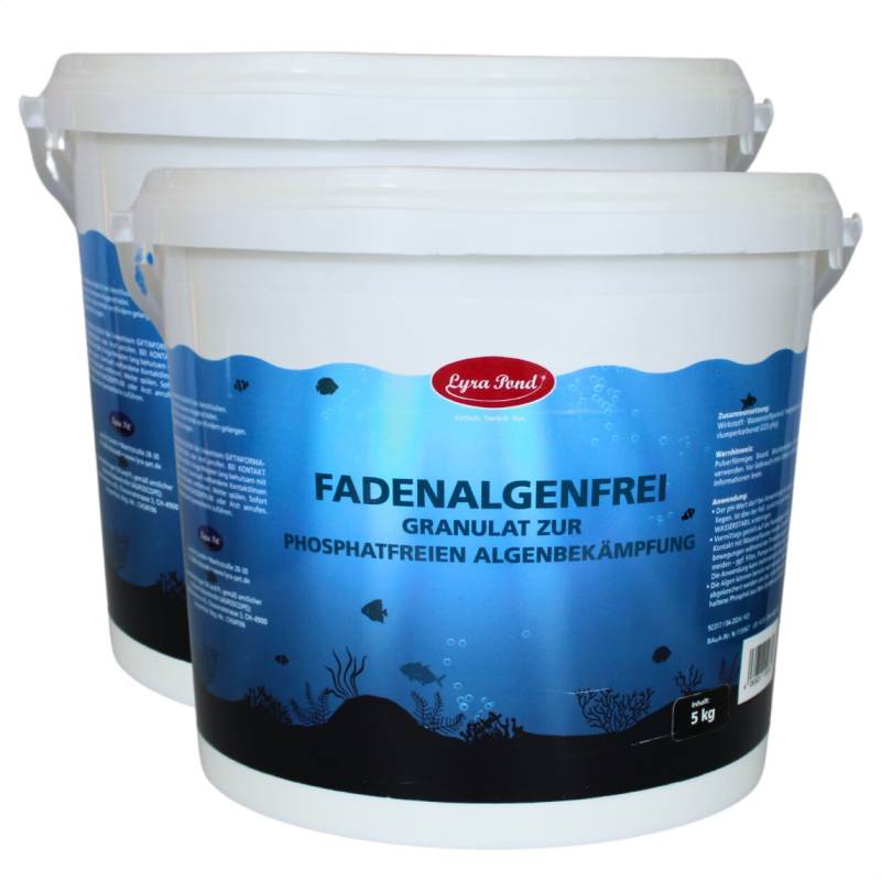 2 x 5 kg Lyra Pond® FadenalgenFrei von Lyra Pond