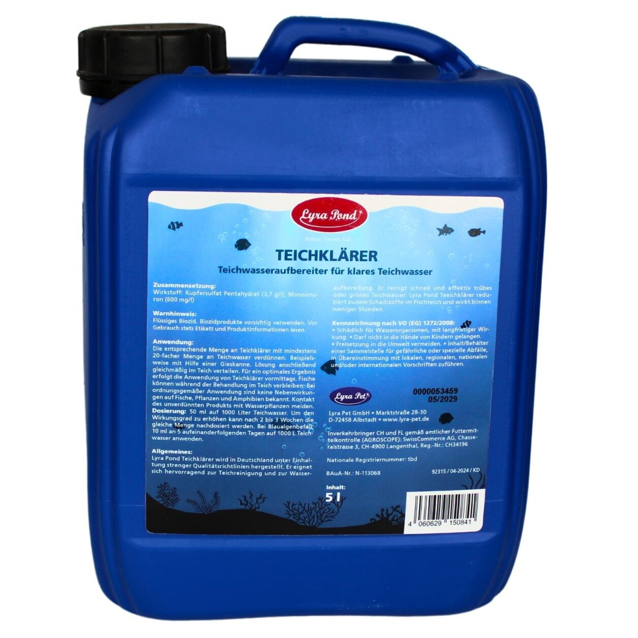 5 L Lyra Pond® Teichklärer von Lyra Pond
