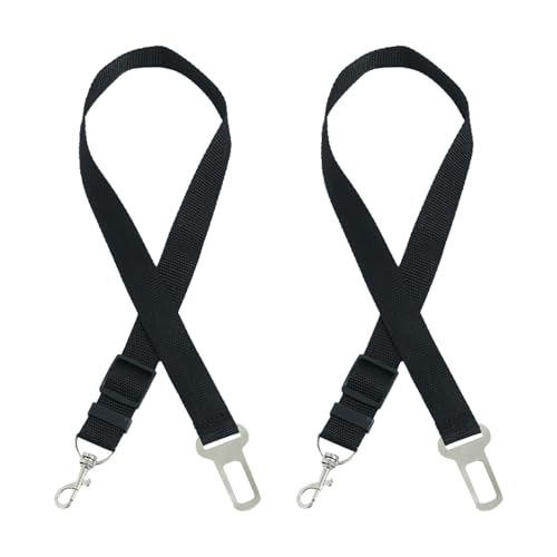 2 Stück Sicherheitsgurt für Hunde, Sicherheitsgurt, Katze, Sicherheit, Hunde, Zubehör, Verlängerung, Transportzubehör, für Katzen, Laisee und Welpen, Hundeleinen 2 Stück Sicherheitsgurt für Hunde, Sicherheitsgurt, Katze, Sicherheit, Hunde, Zubehör, Verlängerung, Transportzubehör, für Katzen, Laisee und Welpen, Hundeleinen von Lyramis