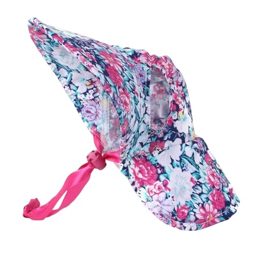 Blumenmütze für Hunde, Katzen-Sommermütze | Verstellbarer Outdoor-Sport-Sonnenhut für Hunde | Verstellbare Hunde-Reise-Sportmützen, atmungsaktive Sonnenschutzmütze, florale Hunde-Baseballmütze für Kat Blumenmütze für Hunde, Katzen-Sommermütze | Verstellbarer Outdoor-Sport-Sonnenhut für Hunde | Verstellbare Hunde-Reise-Sportmützen, atmungsaktive Sonnenschutzmütze, florale Hunde-Baseballmütze für Kat von Lyricalist