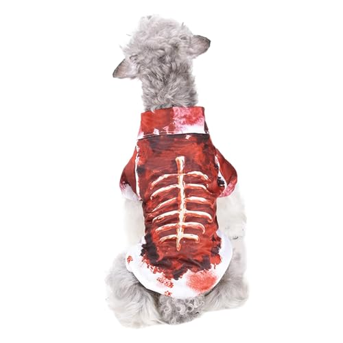 Cat Clothes - Small Dog Costumes, Pet Costume, Cat Halloween Costumes, Halloween Accessories, Horror Holiday Outfit Printed Blood Shirt Dress up for Cosplay Cat Clothes - Small Dog Costumes, Pet Costume, Cat Halloween Costumes, Halloween Accessories, Horror Holiday Outfit Printed Blood Shirt Dress up for Cosplay von Lyricalist