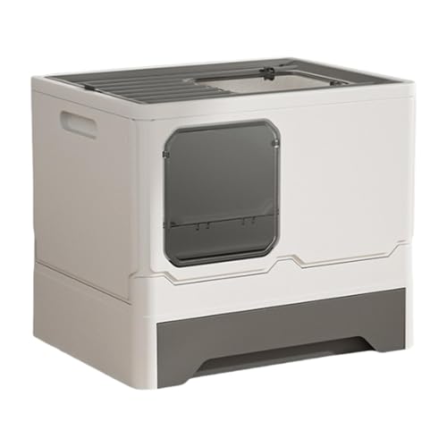 Geschlossene Katzentoilette, Katzentoilette | Katzentoilette mit Kappe, Spritzschutz für Katzen, leicht zu reinigen und geruchsneutralisierend für Katzen Geschlossene Katzentoilette, Katzentoilette | Katzentoilette mit Kappe, Spritzschutz für Katzen, leicht zu reinigen und geruchsneutralisierend für Katzen von Lyricalist