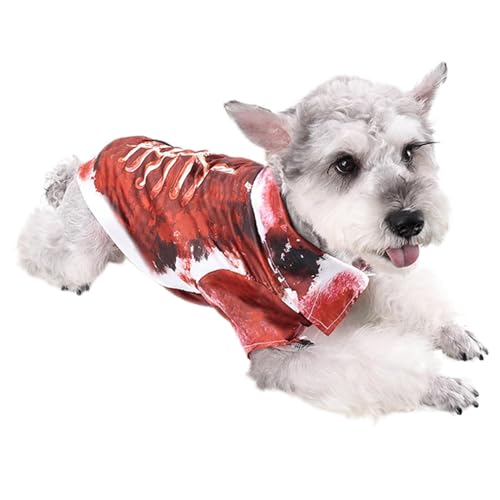 Halloween Dog Costumes - Kitten Clothes Blood Shirt, Cat Halloween Costumes, Halloween Accessories, Horror Holiday Outfit Printed Blood Shirt Dress up for Cosplay Halloween Dog Costumes - Kitten Clothes Blood Shirt, Cat Halloween Costumes, Halloween Accessories, Horror Holiday Outfit Printed Blood Shirt Dress up for Cosplay von Lyricalist