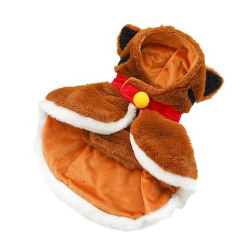 Hunde-Wintermantel, Hundemantel-Kostüm - Winter verdickter Hundeumhang Hundeumhang,Cosplay-Hundekostüm mit Kapuze, Haustierkleidung für kleine Hunde und kleine Katzen Hunde-Wintermantel, Hundemantel-Kostüm - Winter verdickter Hundeumhang Hundeumhang,Cosplay-Hundekostüm mit Kapuze, Haustierkleidung für kleine Hunde und kleine Katzen von Lyricalist