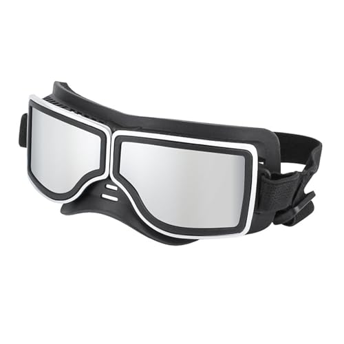 Hundebrille - Haustierbrille mit UV-Schutz, verstellbarer Riemen, Anti-Beschlag-Brille, geeignet für Motorradfahren, Reiten, Wandern und Schwimmen, Brille Hundebrille - Haustierbrille mit UV-Schutz, verstellbarer Riemen, Anti-Beschlag-Brille, geeignet für Motorradfahren, Reiten, Wandern und Schwimmen, Brille von Lyricalist